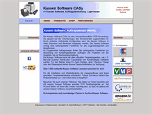 Tablet Screenshot of kassensoftware-casy.de